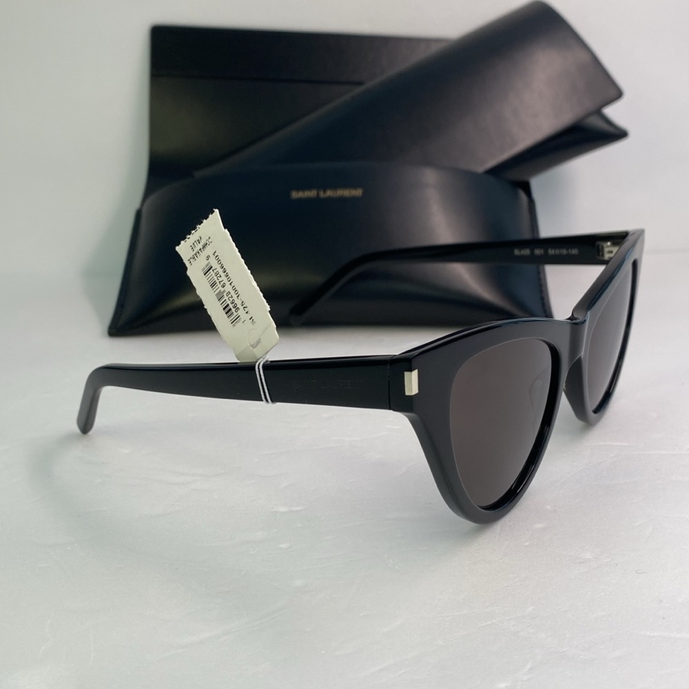 💯- New Authentic Yves Saint Laurent SL-425-001-54 54mm New Sunglasses - Picture 3 of 14